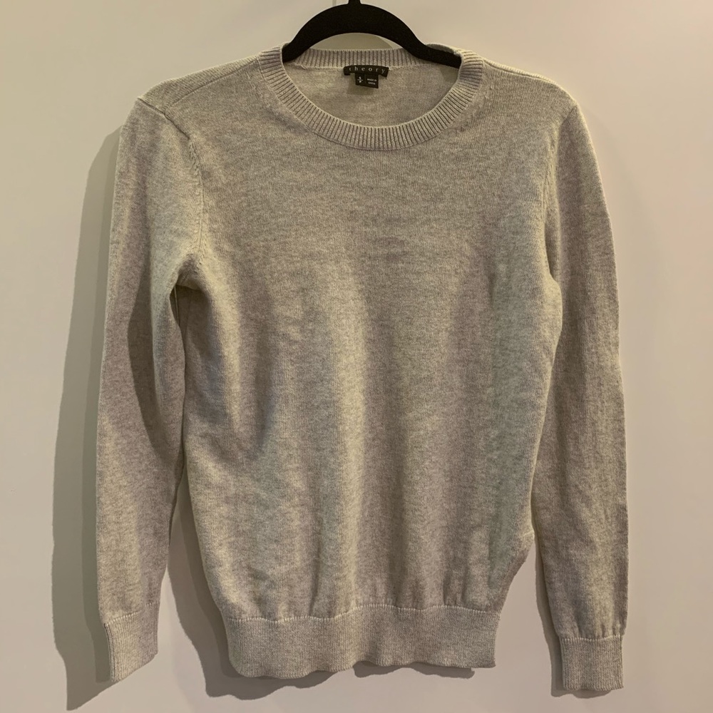 Theory grey sweater